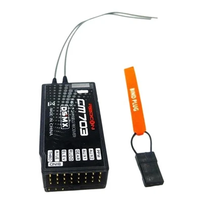 7 hannel DSM2/DSM-X Reeiver PPM ompatible with JR DX18 DX8 DX9 DEVO10 - Bild 1 von 4