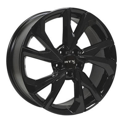 Replica OEM Wheel for 2011-2016 Honda CR-Z 5Lug 17inch 9267 Alloy Rim  Black 5x1 - Image 1 of 4