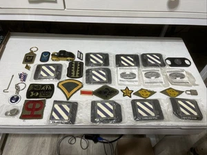 Junk Drawer Drawers Lot Lots Includes Military Patches, Pins, Key Rings & More - Picture 1 of 11