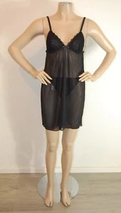 *** EMPORIO ARMANI*** Babydoll Nachtwäsche +Tanga Gr. XL *** UVP: 89 € - Picture 1 of 7