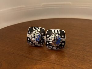 2010-11 NBA Champion Dallas Mavericks Cufflinks NBA Basketball Championship Ring