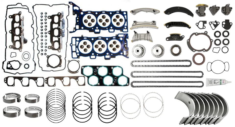 STAGE 2 ENGINE REBUILD KIT FOR HOLDEN STATESMAN WM ALLOYTEC LY7 3.6L V6 - Image 1 of 1