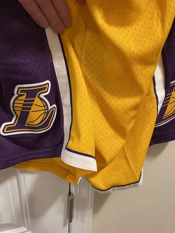 LA Lakers Mitchell & Ness Authentic Swingman Shorts Men’s SMALL NWT🔥 Cover