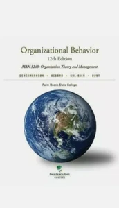 π Organizational Behavior: 12th Ed MAN 3240: Organization Theory & Management - Picture 1 of 3