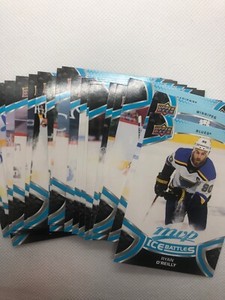 2021-22 Upper Deck MVP BLUE ICE BATTLES NHL Hockey Trading Cards Pick From List