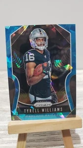 2019 Panini Prizm Blue Ice Prizm /99 Tyrell Williams #226 Oakland Raiders - Picture 1 of 2