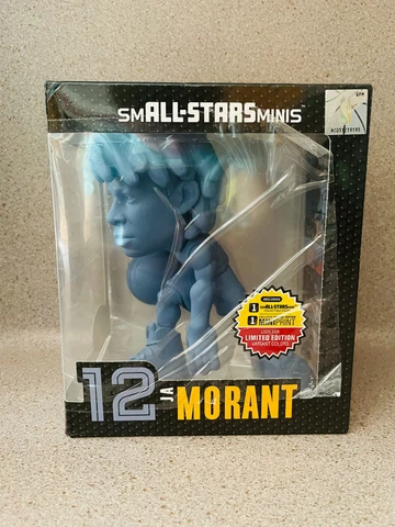 smALL-STARS mini NBA-JA MORANT-MEMPHIS GRIZZLES 6” MINI FIGURE-BLUE CHASE Cover