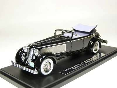 Esval EMUS43004C 1/43 1937 Duesenberg SJ-397 Town Car Rollson Resin Model Car - Image 1 of 2