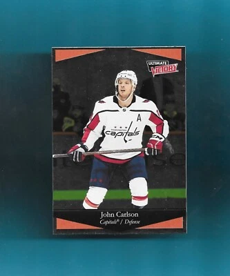 JOHN CARLSON-WASHINGTON CAPITALS! 20-21 Ultimate Victory FOIL # UV-13 SHARP! - Image 1 of 2
