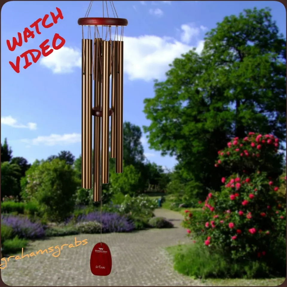 Woodstock Chimes Pachelbel Canon Wind Chime Bronze WOODPCCB