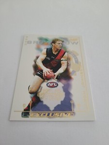 2002 Select AFL SPX Card Series Box Bonus Card BC11 Jason Johnson (Essendon)