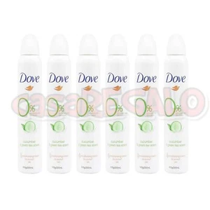 6X DOVE 200ml DEODORANT CUCUMBER AND GREEN TEA SCENT - Picture 1 of 4