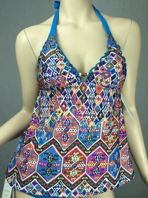 Lucky Swim 'Organic Cafe' Tankini Top-MD - Image 1 of 4