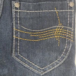 Stylo Boys Denim Jeans Dark Wash Whiskered Size 4 - Picture 1 of 9