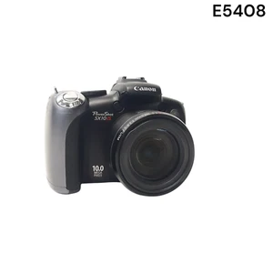 Canon PowerShot SX10 IS 10MP 20xZoom Black Digital Camera TESTED-For Parts E5408 - Picture 1 of 14