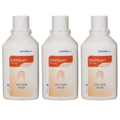 Schülke esemtan dry skin balm 3 x 500 ml Körperpflege Balsam farbstofffreier Set