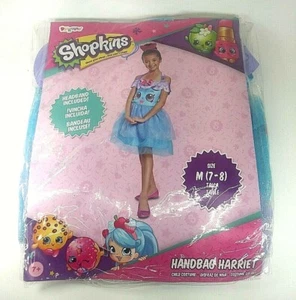 Disguise Shopkins Handbag Harriet Classic Child Costume, Blue, Medium/(7-8) NEW - Picture 1 of 5