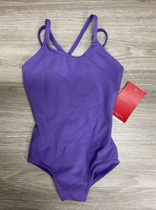 Capezio Classic Double Strap Cami Purple TODDLER 2t-4T NEW dance girls - Picture 1 of 6