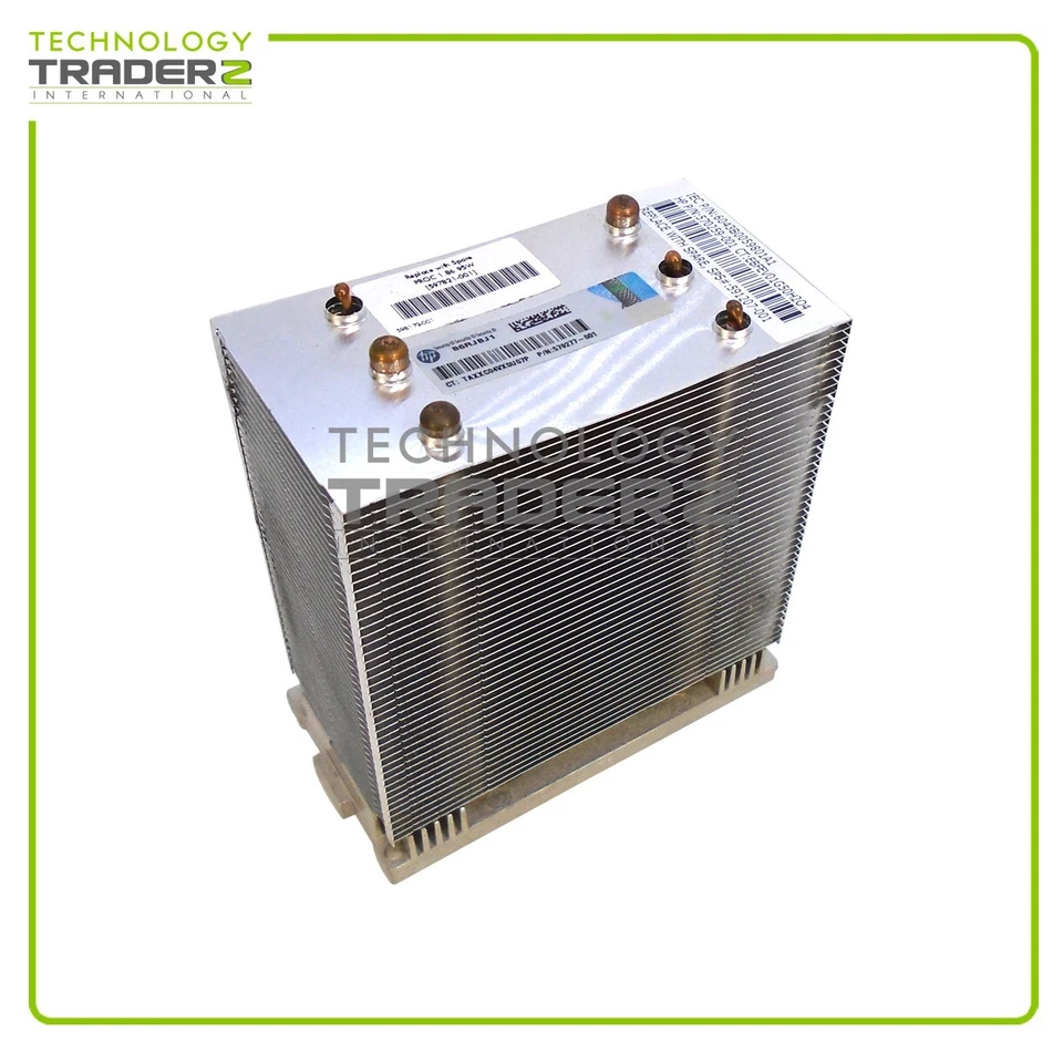 LOT OF 4 591207-001 HP Heatsink For Proliant DL580 G7 570259-001 653053-001 - Image 1 of 1