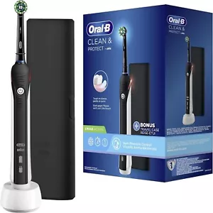 Oral-B Pro 1 Clean Black + Etui - Bild 1 von 2