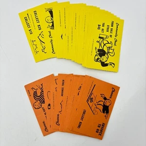 Monopoly 1935 Commemorative Edition 16 Community Chest 16 Chance Cards 1985 - Picture 1 of 2