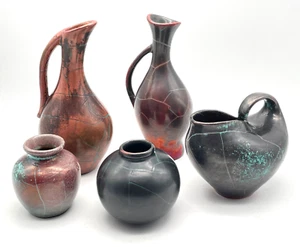 Jarrones de cerámica vintage - probablemente Grootenburg cerámica Paul Dressler / R. Uhlemeyer - Imagen 1 de 18