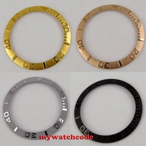 Inserto de bisel negro gris adecuado para reloj estilo maestro yate SKX007 7002 - Imagen 1 de 9