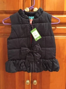 Lilly Pulitzer Girls Navy Blue Mini Kate Vest Size L 8-10 NWT - Picture 1 of 3