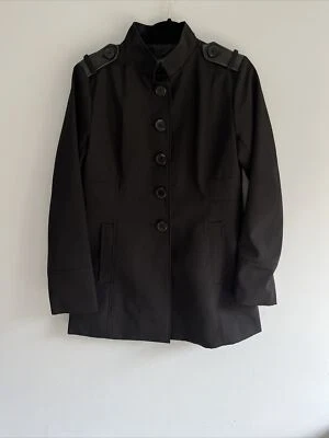 Gabardina Marc New York Mujer Negro Claro Talla S Foto 1 de 4