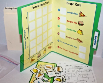 Carson-Dellosa Matemáticas Alimentos Favoritos Centro Gráfico Actividad Grados 1-2 Foto 1 de 2