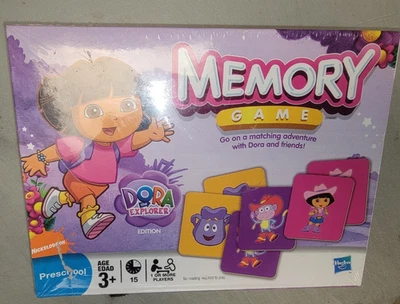 Dora The Explorer Memory Game (Hasbro 2009) Memory Matching Game Preschool - Image 1 of 4
