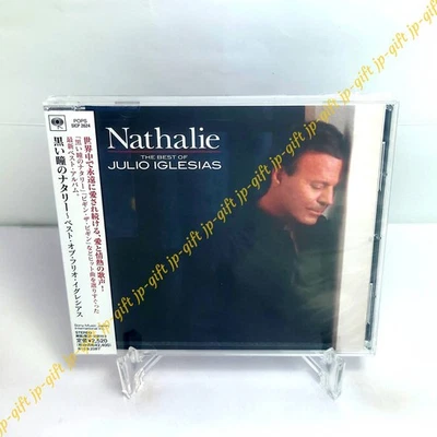 Julio Iglesias Natalie with Black Eyes Best of Julio Iglesias Japan Music CD Foto 1 de 4