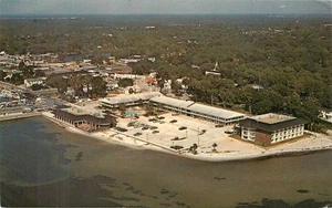 Postal de colección Ramada Inn Panama City FL vista aérea Boyd Brothers - Imagen 1 de 2
