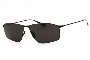 BALENCIAGA BB0413S 001 Sunglasses Black Frame Grey Lenses 62mm - Picture 1 of 4