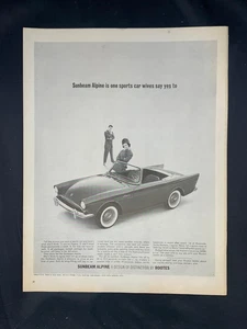 Anuncio de revista* - 1963 - Sunbean Alpine - Imagen 1 de 1