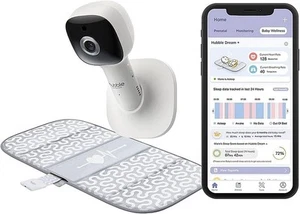 Hubble Dream+ Wi-Fi Video Baby Camera, HubbleClub App Connected with Sensor Mat - Picture 1 of 4