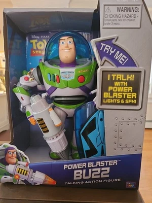 Disney Toy Story Power Blaster Buzz Talking Action Figure works great condition - Image 1 of 4