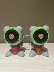 Par de altavoces para computadora Radica UB Funkeys FK610 luces USB Plug/Play PROBADO/FUNCIONA - Imagen 1 de 5