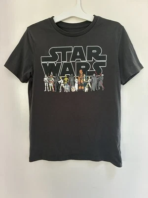 Old Navy Kids Boys Star Wars Cotton Blend Crewneck Short Sleeve Shirt Panther XL - Image 1 of 4