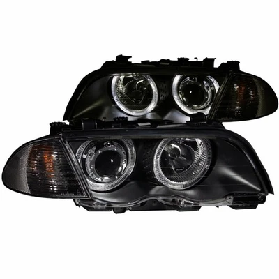 ANZO For BMW 325xi 2001 Projector Headlights w/ Halo Black (CCFL) Foto 1 de 4
