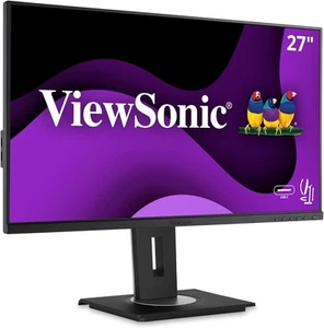 ViewSonic VG275-S 27" IPS 1080p Monitor, Ergonomics, Black-Certified Refurbished - Picture 1 of 8