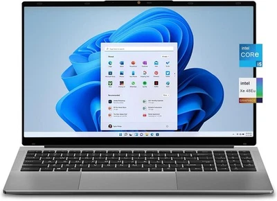 jumper 2025 Laptop, Ezbook X8 Intel i5-12450H 8-Core Processor(Up to 4.4GHz) - Image 1 of 4