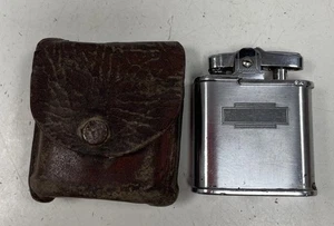 Vintage Ronson Whirlwind Petrol Lighter Art Deco With Case - Picture 1 of 14
