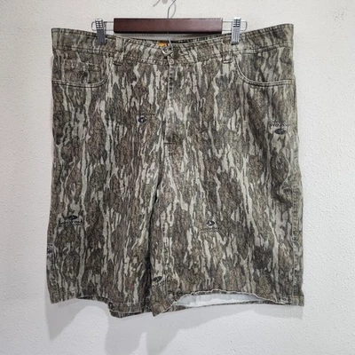 Pantalones Cortos de Carga Browning Para Hombres Camuflados Talla 40 Mossy Oak Bottomland Resistentes Ropa al Aire Libre Foto 1 de 4