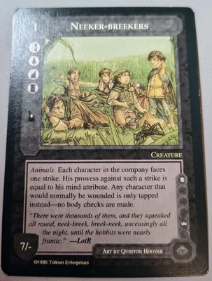 Middle Earth Promo Card - Neeker-breekers. MECCG - Image 1 of 2
