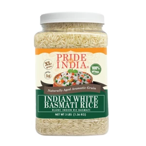 Pride of India - Extra Long Indian Basmati Rice, Naturally Aged Aromatic Grain - Picture 1 of 12