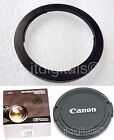 UV PL FLD Filter Adapter FA-DC67 Lens Cap Canon SX30 IS SX30IS Camera