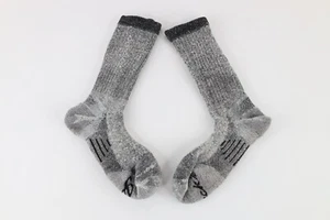 Vtg Streetwear Merino Wool Blend Outdoor Hiking Trail Camping Boot Socks Mens L - Picture 1 of 7