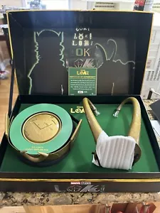 Disney+ Marvel Studios Loki Crown & Chest Plate Limited Collectors Box NEW - Picture 1 of 7