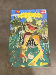Mini Suplemento de Cómics Beavis and Butt-Head para la Revista Wizard Marvel Comics - Imagen 1 de 10